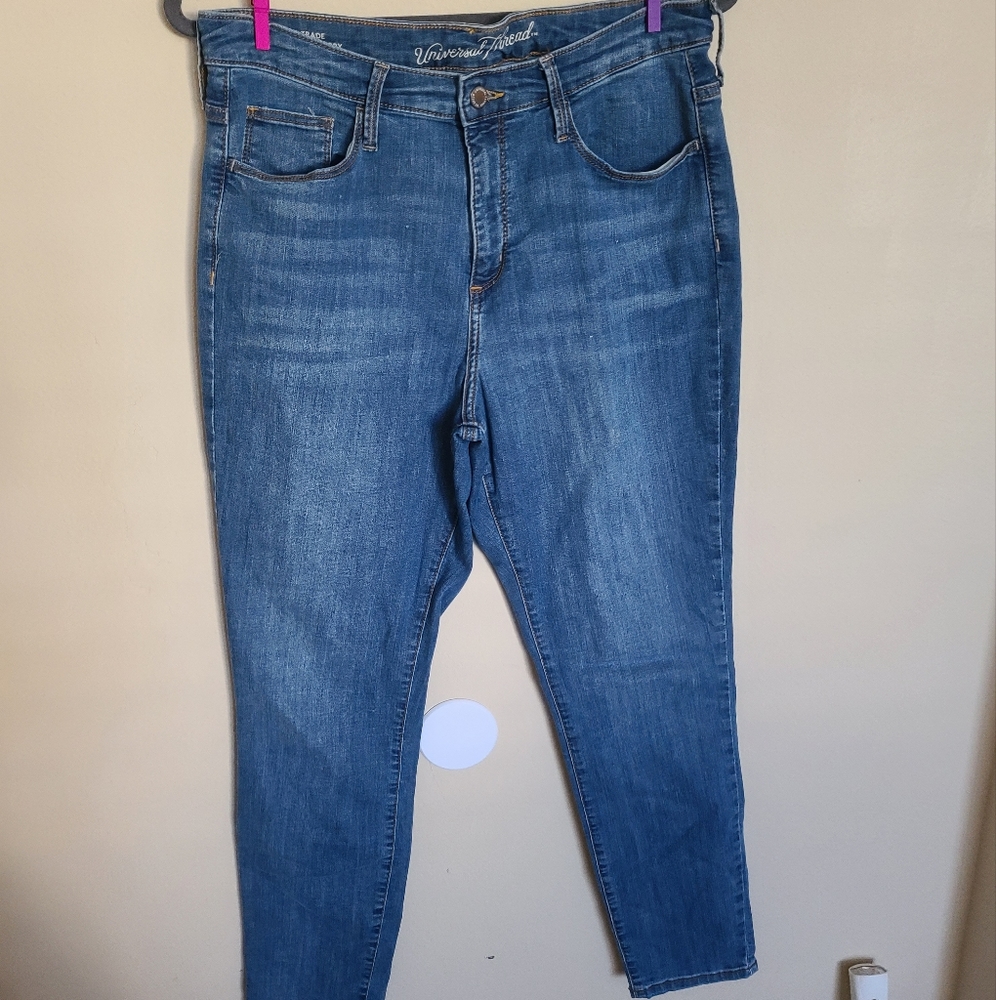 Universal Thread High Rise Ankle Jeans